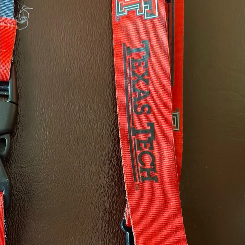 Texas Tech Red and Black Lanyard